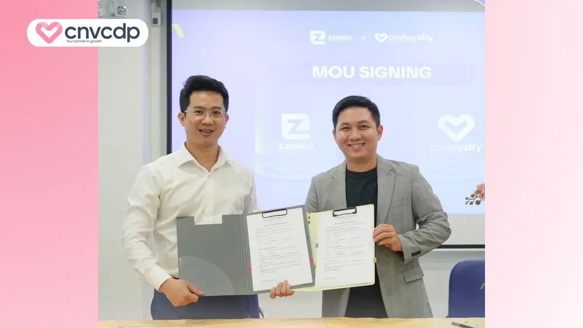 CNV CDP don vi trien khai Mini App Zalo hang dau