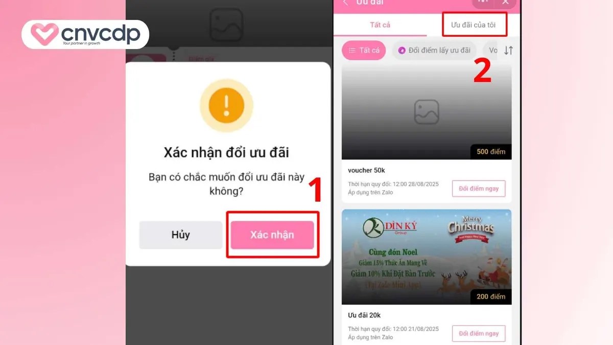 Xac nhan xem uu dai